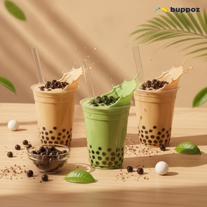 ชานมไข่มุกมัทฉะพร้อมลูกบัวดำ 5 ชิ้น/กล่อง ได้รับการรับรองฮาลาล - Product Image 6