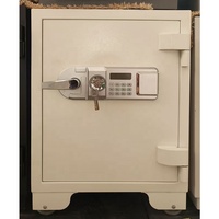 Coffre-fort numérique en acier pour la maison, résistant au feu, pour argent liquide et objets de valeur, coffre-fort ignifuge robuste