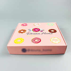 2025 nuevo diseño de cajas de papel de tarjeta personalizadas para negocios de postres para Chocolate Donuts Sushi Matt laminación impresión en relieve - Product Image 3