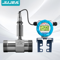 Medidor de Flujo de Turbina Tipo Split de Acero Inoxidable con Conexión Roscada para Agua Pura, Salida de Pulso, Servicio OEM