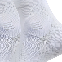 Chaussettes de compression pour cheville à bout ouvert, manchon de soutien de la voûte plantaire pour fasciite plantaire, pour hommes et femmes