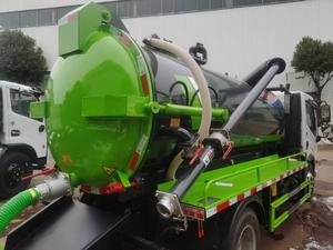 Camión de Succión de Aguas Residuales Dongfeng Nuevo, Manual, Diésel, Euro 6, 150-250hp, Tanque de 5 Metros Cúbicos - Product Image 2