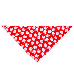 Grenz überschreitende neue Dreieck Handtuch Weihnachten Polyester Print Umwelt freundliche Katze Hund Universal Schneemann Santa Elk <span class=keywords><strong>Pet</strong></span> Holiday Supplies - Product Image 6