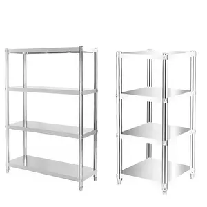 High Grade Durable Commercial Kitchen Stainless Steel Storage Rack Shelf