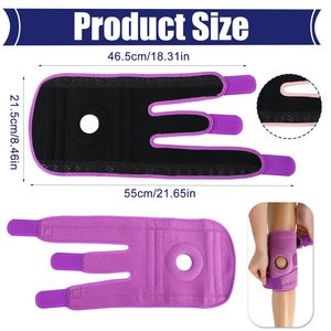 Genouillère pour enfants avec sangles réglables, stabilisateur de rotule, soutien pour jeunes, en néoprène respirant antidérapant à compression - Product Image 4