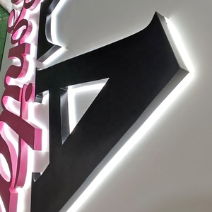 Segnaletica retroilluminata personalizzata in acciaio inox Business Shop 3D lettera segnaletica a <span class=keywords><strong>Led</strong></span> Logo del cartello esterno <span class=keywords><strong>negozio</strong></span> anteriore <span class=keywords><strong>Led</strong></span> canale segno - Product Image 6