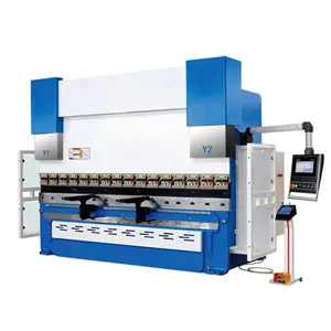 Zhonggong 110T/3200 Placa de metal que dobla E21 CNC Máquina de freno de prensa hidráulica 100T3200mm