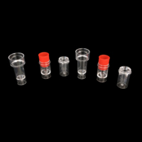 Ventouses à échantillons Hitachi 3 ml en plastique à haute transparence, jetables en laboratoire