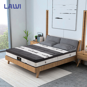 LAWI Anti-collision Queen Size 100% Natural Latex Mattress 14 Inch King Queen Twin Size Bed Mattress in A Box
