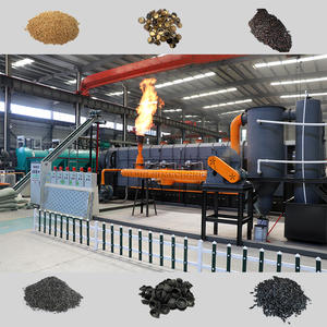 Ligne de production de machine à fabriquer du biochar et du charbon de bois sans fumée à prix d'usine avec moteur, capacité de 300-3000 kg, en acier inoxydable - Product Image 3