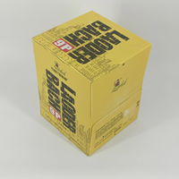 Boîte de transport de boissons pliable, résistante, écologique, en matériau recyclé PP ondulé, pour le transport de bouteilles d'eau