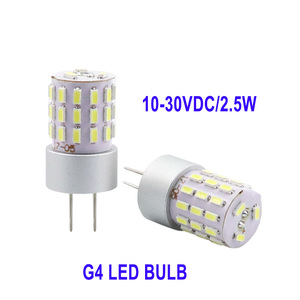 <span class=keywords><strong>Ampoule</strong></span> <span class=keywords><strong>LED</strong></span> G4 3W 10-30VDC, éclairage domestique en aluminium à économie d'énergie, longue durée de vie, à intensité variable - Product Image 2