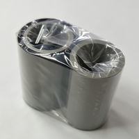 Ruban de résine pour étiquettes de vêtements en satin et nylon, 30 mm à 60 mm x 300 m, pour imprimante TTR, directement de l'usine