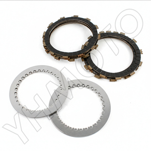 ชุดซ่อมแผ่นคลัตช์เหล็ก แหวนรองคลัตช์ แผ่นแรงเสียดทาน สปริง สำหรับอะไหล่ตกแต่งรถ ATV ยามาฮ่า แร็ปเตอร์ 700 700R - Product Image 2