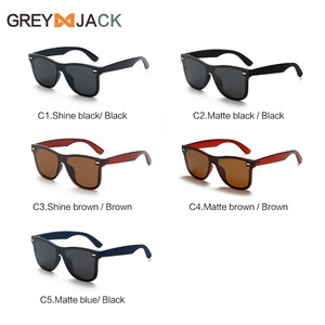 Nuevas Gafas de Sol Polarizadas de Estilo Europeo para Hombre, Montura TR90, Protección UV400 Tipo 3, Diseño Irregular - Product Image 5