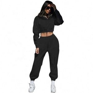 <span class=keywords><strong>Ensemble</strong></span> de sweat-shirts en polaire New Plus pour femmes, <span class=keywords><strong>taille</strong></span> <span class=keywords><strong>grande</strong></span>, à capuche, manches longues, <span class=keywords><strong>ensemble</strong></span> deux pièces pour le sport et les loisirs - Product Image 6