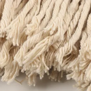 Extra Wide Cotton Thread Mop Head With Strong Water Absorption And Quick Drying For Factory Offices Large Cleaning Area