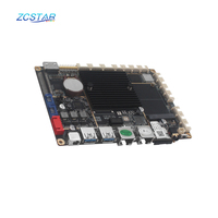 Carte mère Rockchip RK3399 Android avec écran tactile intégré pour système d'affichage numérique/caisse enregistreuse, développement Linux