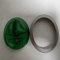 Superposition de lunette ATM personnalisée NCR Green Round avec cadre Lunette ATM à vendre