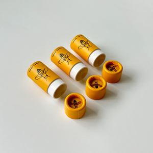 Vente en gros de tubes cylindriques artisanaux en papier kraft biodégradable, recyclables, personnalisables, pour présentoir à rouge à lèvres, emballage, effet disparaissant - Product Image 1