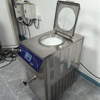 Stérilisateur de lait à haut rendement avec porte en acier inoxydable isolée et affichage numérique pour la base de yaourt et de crème glacée