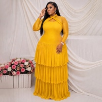 Robe mi-longue en cachemire pour femme, bretelles spaghetti, couleur unie, coupe ajustée, manches longues, style élégant