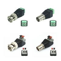 Accessoires de vidéosurveillance prise BNC en gros à connecteur mâle BNC à borne à vis 2 broches