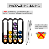 Distributeur de capsules pour cafétéria NESPRESSO, support de stockage pour capsules de café, 1 pièce