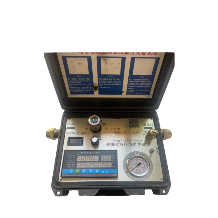 Excavator Parts Hydraulic Testing Tool Box Tester Hydraulic Flow ...