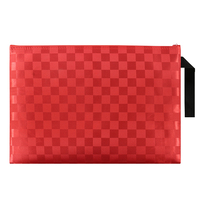 Sac de rangement pliable en PVC personnalisé Canhao, format A4, durable, avec fermeture éclair, pour documents, école, maison, maquillage, cosmétiques, puzzles, usine