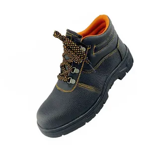 Customized impact proof steel toe safety boots cheap safety shoes men's mens safety shoes