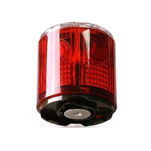 Feu de signalisation solaire LH7904A, lumière rouge LED clignotante, IP65, lumière de sécurité routière - Product Image 3