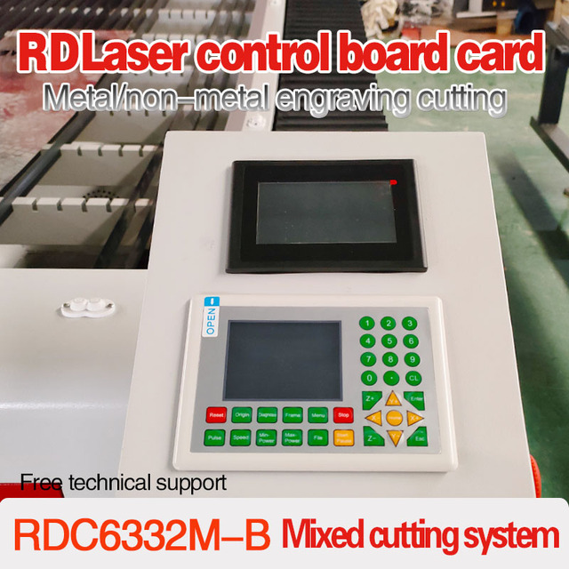 New Ruida CO2 Laser Cutting Controller RDC6332M DC24V 1064nm Focusing Metal/Non-Metal Cutting Long Service Life
