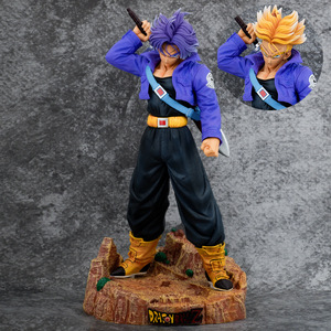 Figura de Manga de 47CM de Gran Tamaño Estatua con Dos Cabezas Intercambiables Modelo de <span class=keywords><strong>Dragon</strong></span> <span class=keywords><strong>Ball</strong></span> Trunks Colección Regalo Juguetes de PVC Figura de Anime - Product Image 4