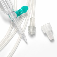 Set de Infusión Desechable al por Mayor con Bureta, Tubo de PVC de 1.5m, Estéril, con Certificación CE ISO