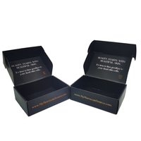Boîte postale cadeau en carton ondulé personnalisée de luxe pour chaussettes Emballage en carton de luxe gaufré Enveloppe en carton d'expédition