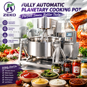 ZEKO Mezcladora Planetaria Automática para la Elaboración de Salsas BBQ, Salsas Picantes, Curry, <span class=keywords><strong>Mermelada</strong></span> y Condimentos - Product Image 1