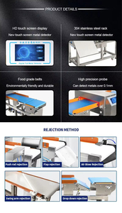 <strong>Metal</strong> <strong>Detector</strong> for Food Industry Conveyor Belt Processing <strong>Machine</strong> Industrial <strong>Detectors</strong> for Food Safety - Product Image 6