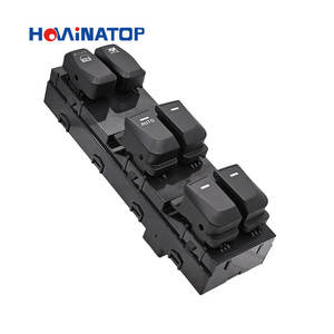 HOWINATOP 93570-2S0009P Botón de interruptor maestro del lado delantero izquierdo de la ventana eléctrica para <span class=keywords><strong>Hyundai</strong></span> Tucson <span class=keywords><strong>IX35</strong></span> 2010-2015 Piezas de coche - Product Image 1