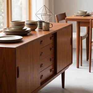 DD Woodworks Nouvelle Conception <span class=keywords><strong>Commode</strong></span> à Tiroirs en Bois Massif de Luxe Moderne pour Chambre à Coucher, Meuble de Rangement pour Vêtements, <span class=keywords><strong>Longue</strong></span> <span class=keywords><strong>Commode</strong></span> pour Salon - Product Image 4