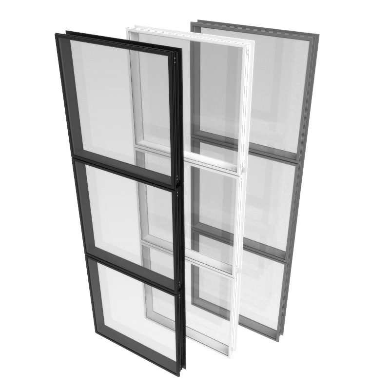 88 models of double glass aluminum alloy partition screens