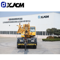 Grue tout-terrain XJCM 60 tonnes 4x4, grue mobile hydraulique avec flèche télescopique pour chantier de construction
