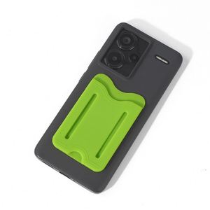 Nouveau porte-cartes auto-adhésif à double barre creuse, portefeuille autocollant pour téléphone portable pour cartes bancaires, de bus, d'identité et de crédit - Product Image 4