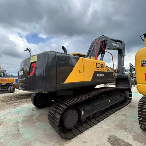 Excavatrice hydraulique sur chenilles Volvo EC290 d'occasion, 29 tonnes, modèle original, très demandée, compatible EC220 240 250, pour travaux d'ingénierie - Product Image 1