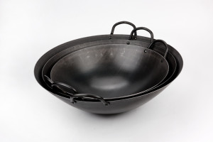 Wok à fond plat en acier pour cuisinière à Induction, <span class=keywords><strong>Pot</strong></span> en fer de qualité abordable, pour la maison, <span class=keywords><strong>chinois</strong></span>, w - Product Image 3