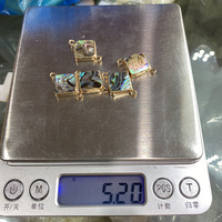 2025 nouveau pendentif d'ormeau en coquille naturelle mignon en forme de coeur goutte-étoile connecteur Double trou à cinq branches pour bijoux à bricoler soi-même
