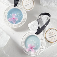 Lovsens longue dernière Bluebell parfum aromathérapie tablette de gypse avec fleur éternelle garde-robe voiture salle de bain désodorisant suspendu
