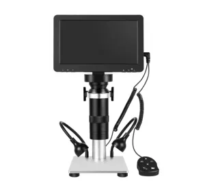 1200X USB Industrial Electron Microscope 7-inch Screen HD Digital Microscope Optical Beauty Digital Electronic Magnifier