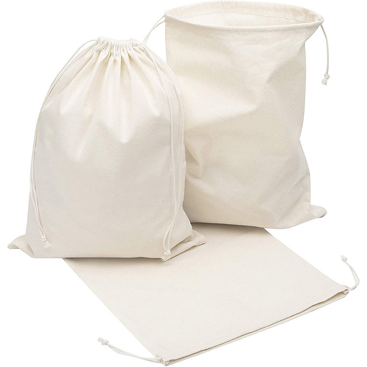 100-Pack 2x3 Inch Cotton Muslin Drawstring Bags - Natural Color, Recyclable, Perfect For Crafts & Favors