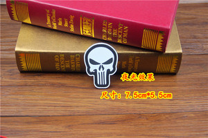 Distintivo Morale in PVC a 2 Colori con Punisher in Rilievo, Ecologico, Prodotto in Cina, Disponibile in Magazzino - Product Image 5